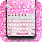 Pink Diamond Keyboard Theme icon