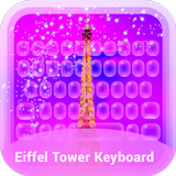 Purple Eiffel Tower آئیکن