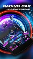 Racing Car Dashboard Keyboard Theme poster