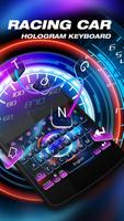 Racing Car Dashboard Keyboard Theme screenshot 1