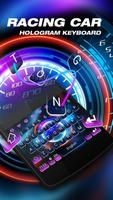 برنامه‌نما Racing Car Dashboard Keyboard Theme عکس از صفحه