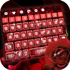 Red Rose Keyboard Theme icône