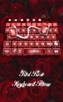 Red Rose Keyboard Theme screenshot 2