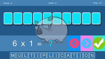 X - Multiplication Game captura de pantalla 2