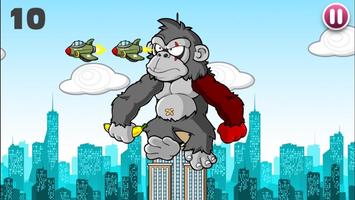 Kong Want Banana: Gorilla game captura de pantalla 1