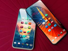 3D android 12 icon pack الملصق