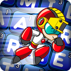 Mighty Alpha Droid - Action Word Game أيقونة