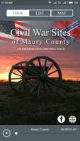 Maury County Civil War Tour Plakat