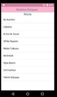 Kadının Dünyası capture d'écran 1