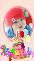 Happy Birthday photo frame Plakat