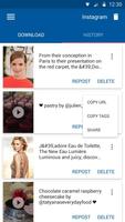 Video Downloader for Instagram Ekran Görüntüsü 1