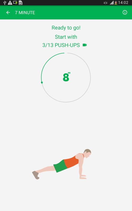 5 Day Seven 7 Minute Workout Apk for Push Pull Legs