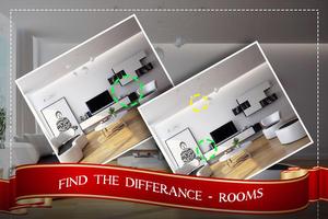 Find the Rooms 2 Differences - 300 levels Game Affiche