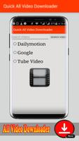 Fast Video Downloader captura de pantalla 1