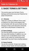 Guide for Pokemon Go تصوير الشاشة 1
