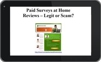 Paid Surveys at Home Reviews स्क्रीनशॉट 1