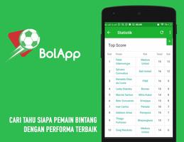 BolApp - Liga Indonesia / Gojek Traveloka Liga 1 تصوير الشاشة 3