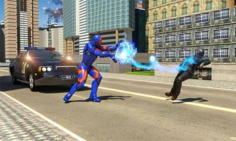 Police Ninja iron hero: Mafia vs Protector Cartaz