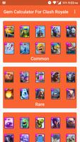 Gem Calculator Clash Royale Affiche