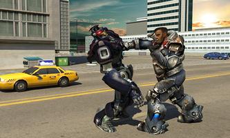 Futuristic Metal Soldier: Cyborg Battlefield capture d'écran 2
