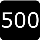 500回ボタン آئیکن