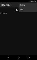 CSV Editor capture d'écran 1