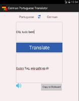 German Portuguese Translator Screenshot 1