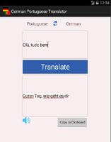 German Portuguese Translator screenshot 1