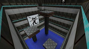 Portal mod for Minecraft Affiche