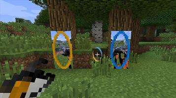 Portal mod for Minecraft syot layar 1