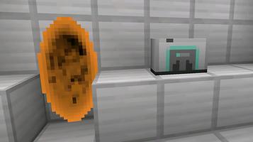 Portal mod for Minecraft capture d'écran 2