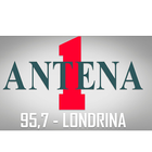 FM 95,7 - Antena 1 - Londrina - Paraná Zeichen