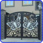 belle porte de cloture exterie 아이콘