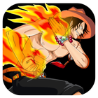 Portgas D Ace Anime Fight Game icône