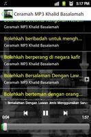 Ceramah MP3 Khalid Basalamah screenshot 3