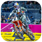 Dirt Bike Supercross Wallpaper icône