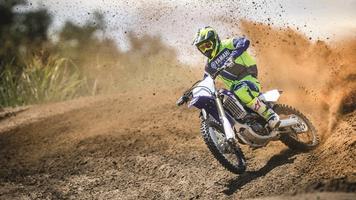 Dirt Bike Supercross Wallpaper स्क्रीनशॉट 1