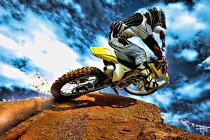 Motocross racing wallpaper syot layar 2