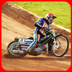 Motorcycle speedway wallpaper icon