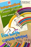 Cursive Writing for Sentences پوسٹر