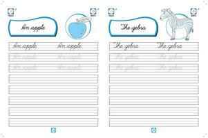 Cursive Writing Simple Words-poster