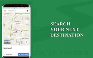 GPS Route Finder poster