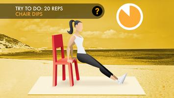 20 Min Chest & Arms Workout تصوير الشاشة 1