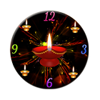 Diwali Clock Wallpaper 图标