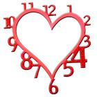 آیکون‌ Love Clock