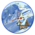 Snow Fall Clock