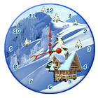 Snow Fall Clock icône
