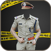 Police Man Suit Photo Frame