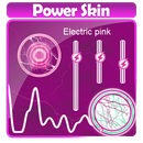 Electric pink Music Player Skin APK