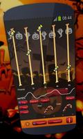 Halloween candy Music Player Skin screenshot 1